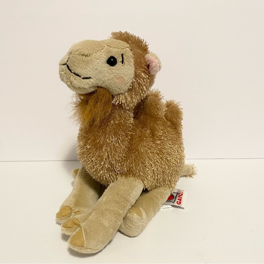 Ganz Webkinz Camel Plush 8” Stuffed Animal Toy Spike Fabric Zoo Safari Figure